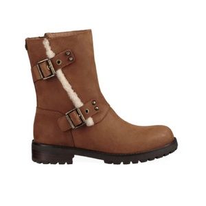 NIB Women’s Size 5 ( European Size 36) UGG W Niels III Combat Boots In Chestnut